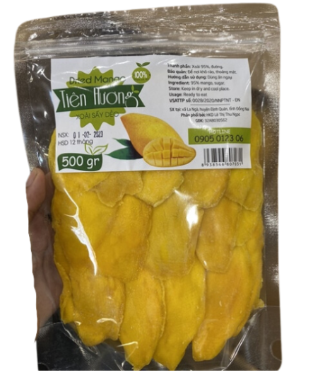 FRD- Soft Dried Mango Tiên Hương 500g