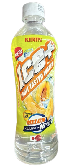 BW.S- Melon Flavor Fruit Tasted Water Ice+ Kirin 490ml