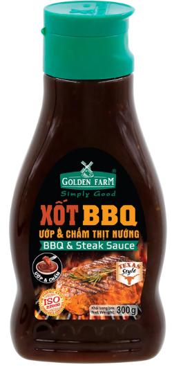 SS- BBQ & Steak Sauce Texas Golden Farm 300g