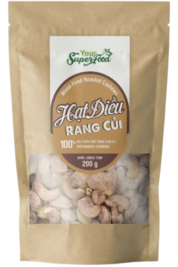 NU- Wood-Fired Roasted Cashew Your Super Food 200g T7