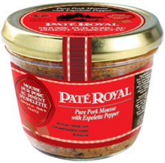 CA- Pure Pork Mousse & Espelette Pepper Pate Royal 180g