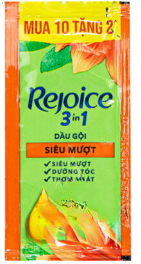 PU- Rich Soft Smooth 3in1 Shampoo Rejoice 5.8ml T12
