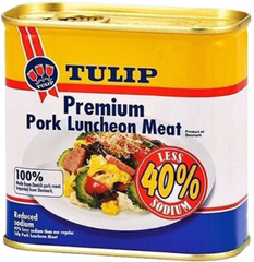 CA- Pork Luncheon Meat 40% Less Sodium Tulip 340g T6
