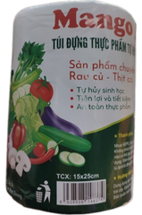 PU- Food Plastic Bags Mango 15*25cm (Túi đựng thực phẩm)