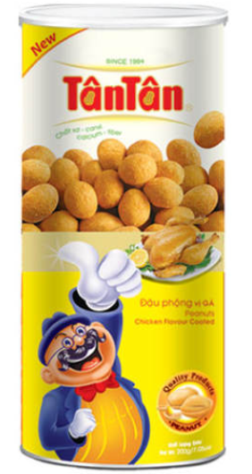 NU- Peanuts Chicken Flavour Coated Tân Tân 200g T5