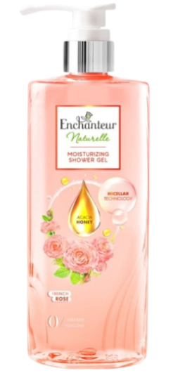PU- Naturelle Moisturizing Shower Gel Rose Enchanteur 510g T1