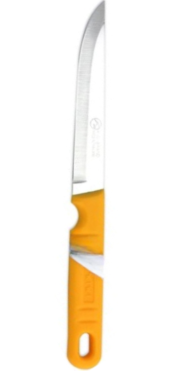 PU- Yellow Handle Knife 5*28cm 511 Tân Bách Phát (Dao cán vàng)