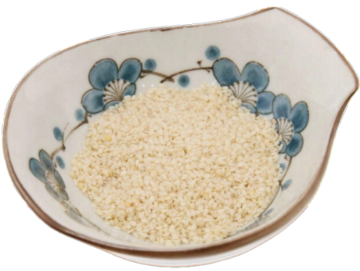 NU- Dried Shellled Sesame Viet San 1kg (Mè trắng không vỏ)