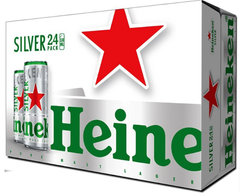 BE.LB- Beer Heineken Silver 330ml x 24 Tin