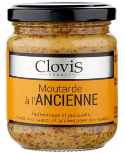 SS- Mustard Moutarde L'ancienne Clovis 200g T1