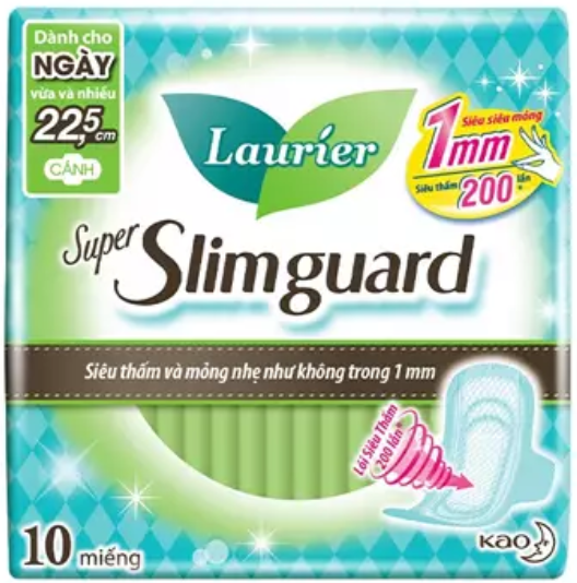 PU- Super Slimguard Laurier 10pcs