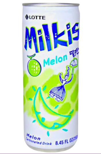 BW.J- Melon Flavor Milk Soda Milkis 250ml T3