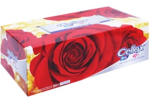 PU- Khăn giấy Cellox 150pcs - Purify Rosy Tissue Cellox 150pcs