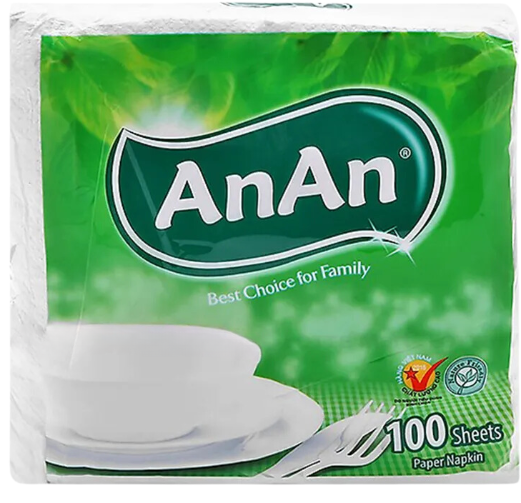 PU- Paper Napkin An An 100Sheets