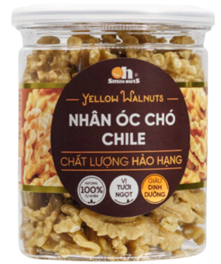 NU- Chilean Walnut Kernel Oh Smile Nuts 165g T12