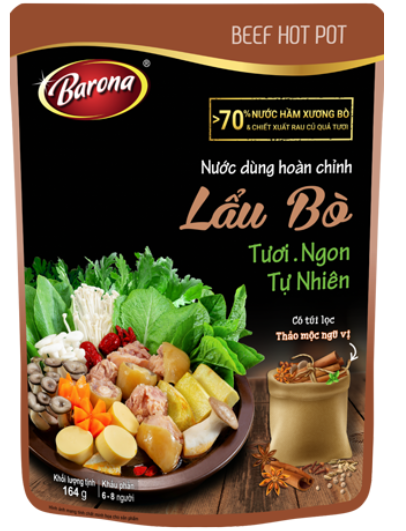 SS- Beef Hot Pot Sauce Barona 164g