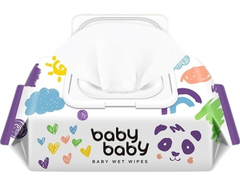 PU- Khắn giấy ướt - Babybaby Wet Tissue Daily 120Pcs