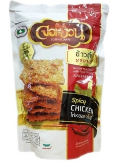 SN- Jasmine Rice Craker With Flossy Chicken Jornguan 90g T8