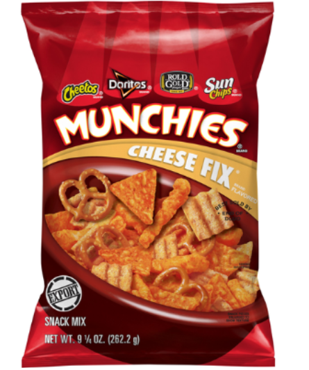 SN- Cheese Fix Flavored Snack Mix Munchies 262.2g T6
