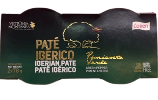 CA- GREEN PEPPER Coren Pork Pate 78g T6