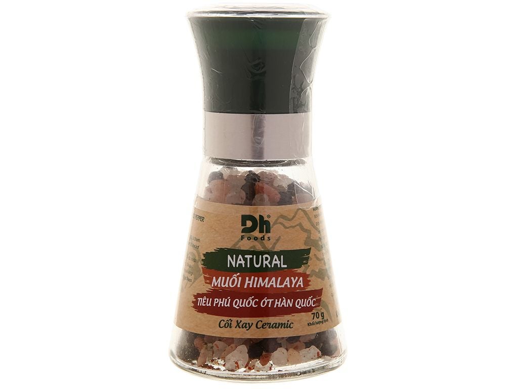 SD- Muối tiêu hồng Himalayan DH Foods 70g - Natural  Pepper Salt