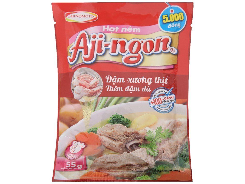 SD- Hạt nêm AjiNgon 55g - Seasoning (pack)