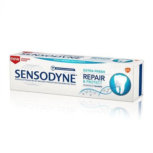 PU.PC- Kem Đánh Răng Sensodyne - Extra Fresh Repair & Protect Toothpaste Sensodyne 100g ( box )