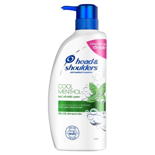 PU.PC- DẦU GỘI HEAD & SHOULDERS BẠC HÀ - Shampoo Head & Shoulders 625ml ( bottle )