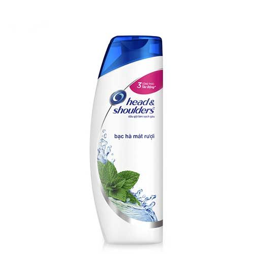 PU.P- Dầu Gội Head & Shoulders Bạc Hà Mát Lạnh - Shampoo Head&Shoulder 173ml ( bottle )