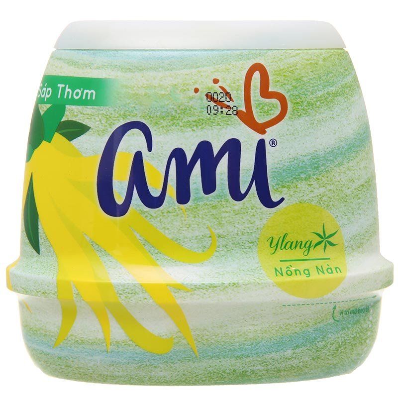 PU.H- Sáp thơm Ami hương hoa Ylang - Aromatic Wax Ami Ylang 200g ( box )