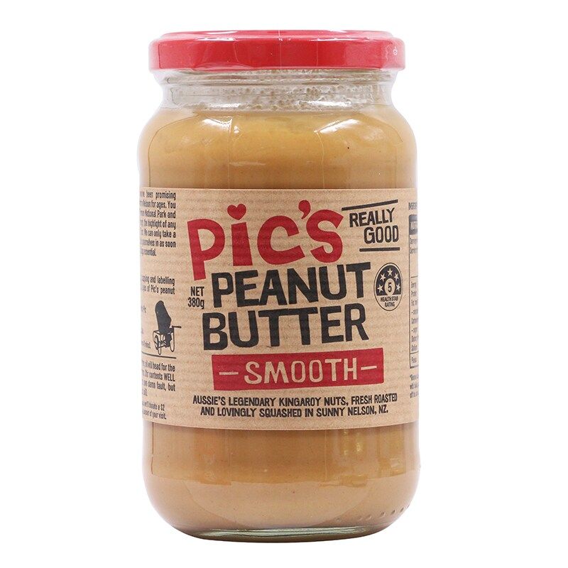 JA- Bơ đậu phộng mịn Pic's 380g - Smooth Peanut Butter Pic's 380g ( jar )