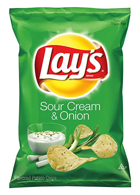 SN-Sour Cream \u0026 Onion Potato Chips Lay 