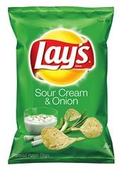 PC.S- Bánh khoai tây vị kem chua Lay's 95g - Sour Cream & Onion Potato Chips (Pack)