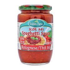 SS- Spaghetti Bolognese Sauce Golden Farm 370g ( Jar )