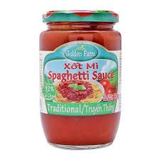 SS- Xốt cà chua truyền thống Golden Farm 370g - Spaghetti Traditional Sauce( jar )