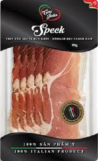 ME.CC- Thịt heo muối xông khói speck 80g - Speck Italia 80g ( pack )