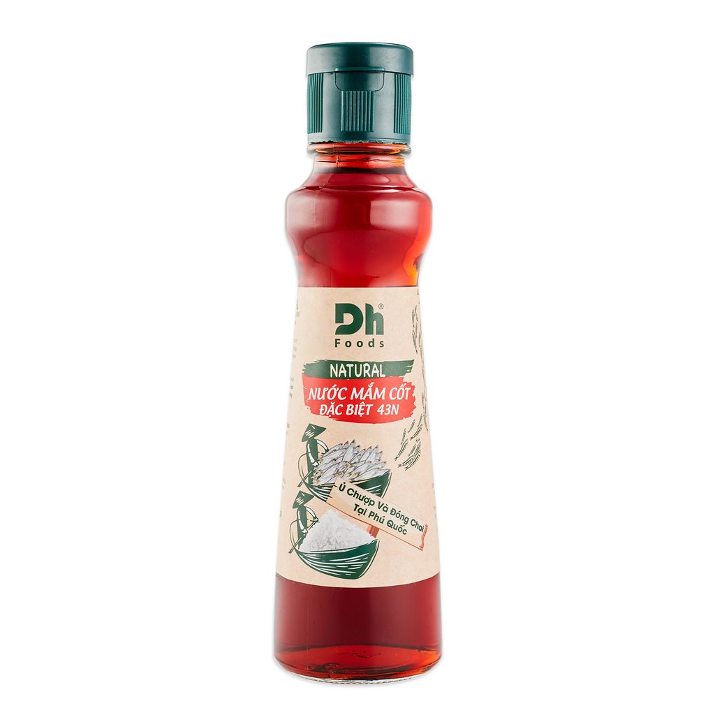 SS- Nước mắm cốt đặc biệt 43N DH Foods 180ml - Natural Premium Fish Sauce ( Bottle )