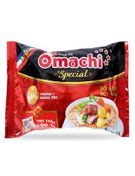 NDI- Mì bò hầm Omachi 92g - Stewed Beef w. Wine Noodle  (pack)