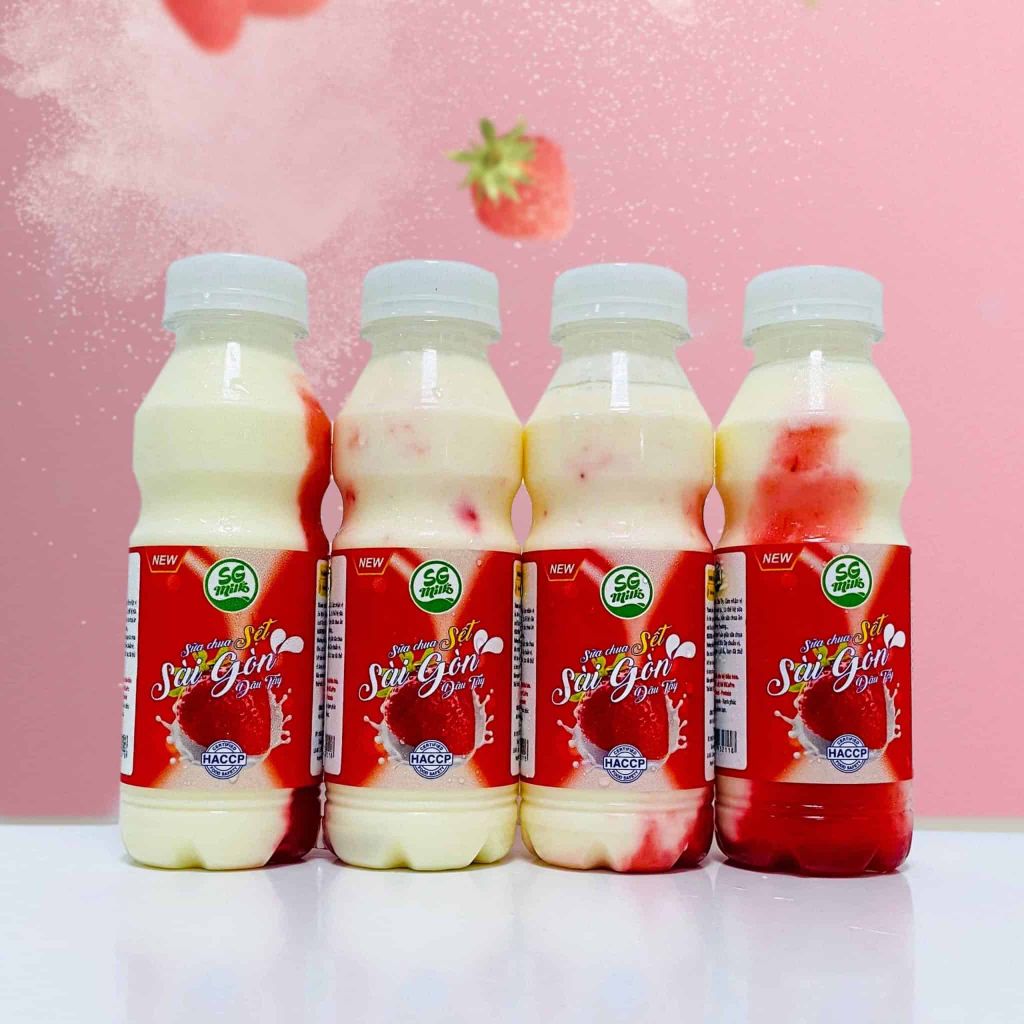 DY- Strawberry Yogurt SGmilk 200ml ( Bottle )