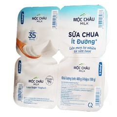 DY- Less Sugar Yogurt Mộc Châu Milk 100g T7