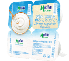 DY- Plain Yogurt Mộc Châu Milk 100g T7