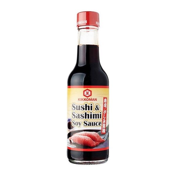 SS- Nước tương sushi và sashimi Kikkoman 150ml - Sushi & Sashimi Soy Sauce Kikkoman 150ml ( bottle )