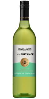 WI.W- White Wine Semillon Sanvignon Blanc Inheritance 750ml T12