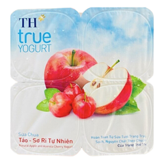 DY- Natural Apple & Acerola Cherry Yogurt TH True 100g