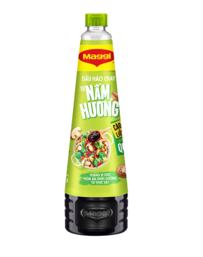 SS- Vegetarian Oyster Sauce From Shiitake Mushrooms Maggi 820G T6