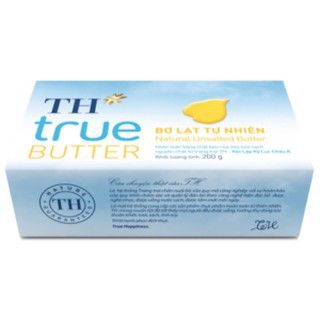 DA.B- Bơ lạt TH True 200g - Unsalted Butter TH True 200g ( Pack )