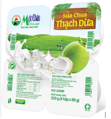 DY- Coconut Jelly Yogurt Mộc Châu 90g T8