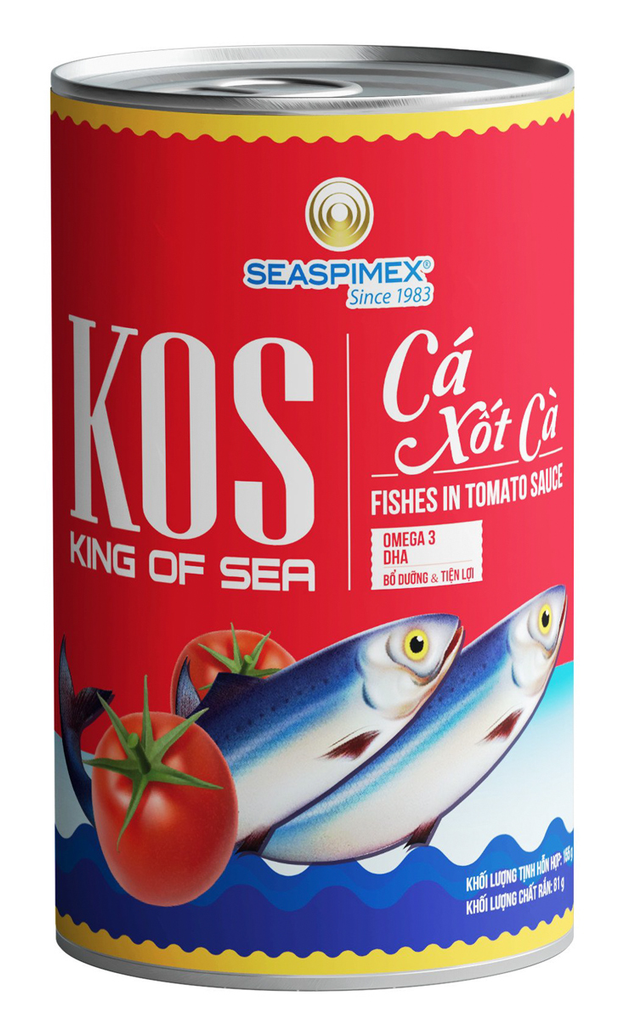 CA- Fish In Tomato Sauce KOS Seaspimex 155g