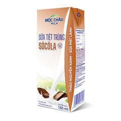 DA.M.F- Chocolate Flavor UHT Milk Mộc Châu Milk 180ml T7