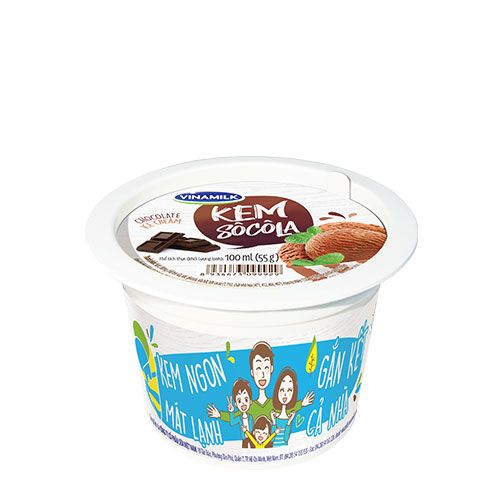 IC- Chocolate Ice Cream Vinamilk 55g/100ml